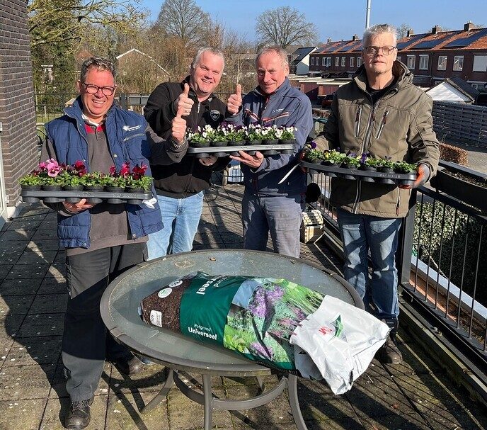 Massier Diervoeders zet Philadelphia  in de bloemetjes. - Foto: Ingezonden foto