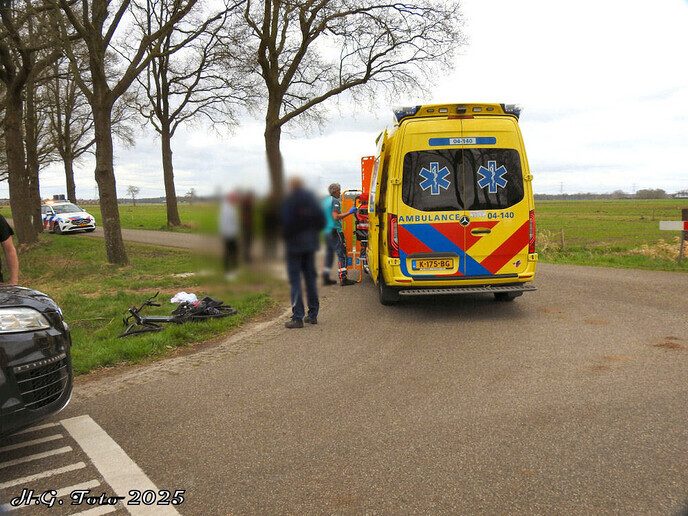 Aanrijding met letsel Veldweg/Kringsloot West.