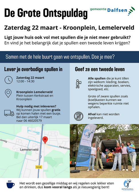 Ontspuldagen gemeente Dalfsen - Foto: Gemeente Dalfsen