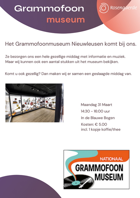 Grammofoonmuseum in Rosengaerde - Foto: Ingezonden foto