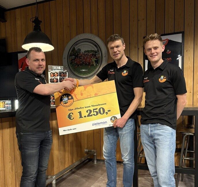 Actie S.V. Nieuwleusen 1 steunt Team Nieuwleusen - Foto: Ingezonden foto