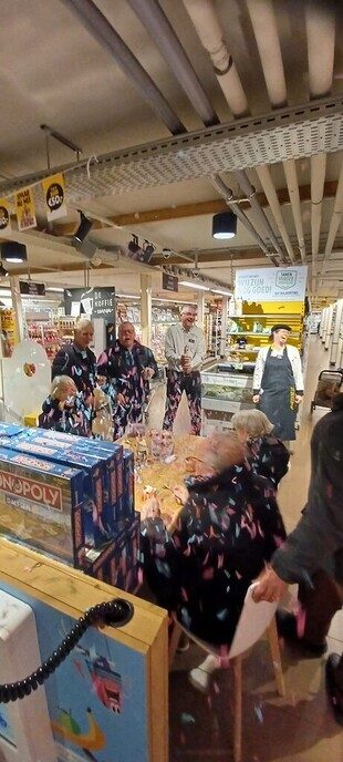 Koffietafel Jumbo Kamphuis heropend - Foto: Ingezonden foto