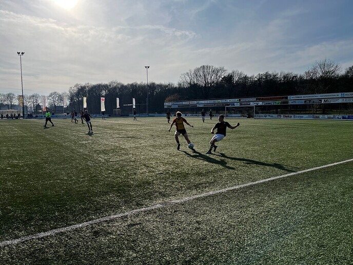 SV Dalfsen heeft weinig in te brengen tegen SC Markelo - Foto: Ingezonden foto