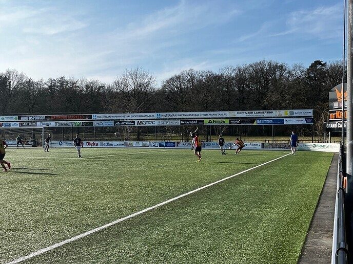 SV Dalfsen heeft weinig in te brengen tegen SC Markelo - Foto: Ingezonden foto