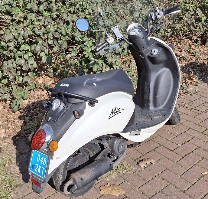 Is iemand zijn scooter kwijt?