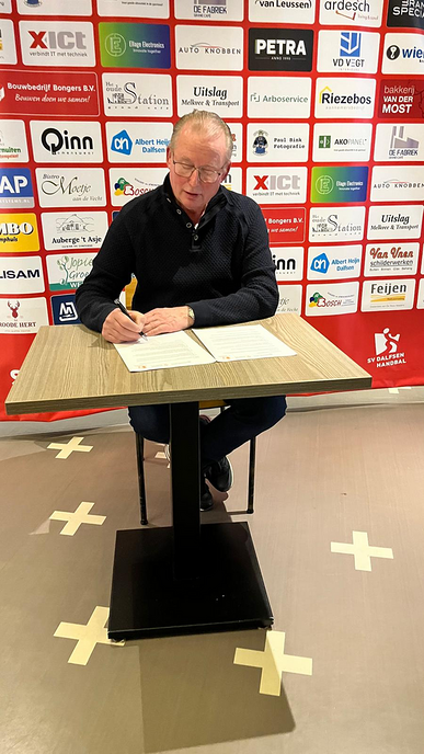 SV Dalfsen handbal heeft nieuwe trainer - Foto: Ingezonden foto