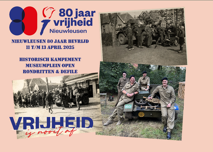 Nieuwleusen bevrijd - Foto: Gemeente Dalfsen