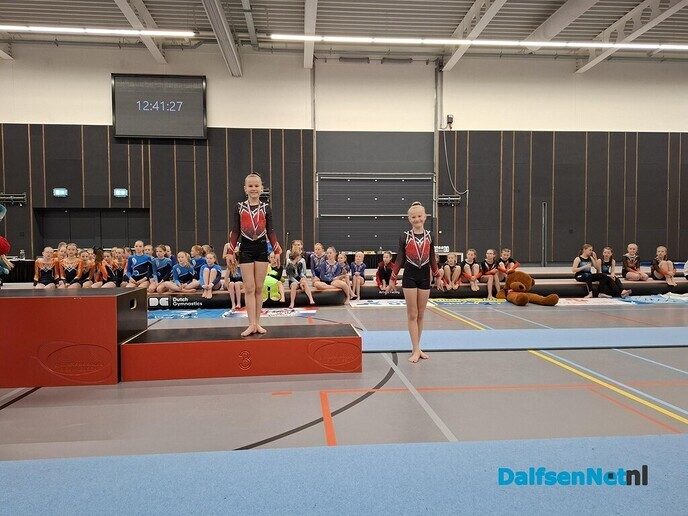 Jeugd turnsters GVN slaan toe. - Foto: Ingezonden foto