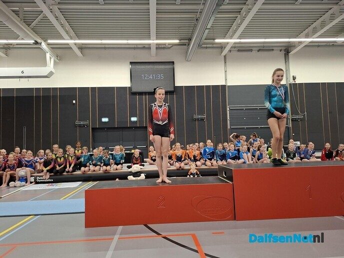 Jeugd turnsters GVN slaan toe. - Foto: Ingezonden foto
