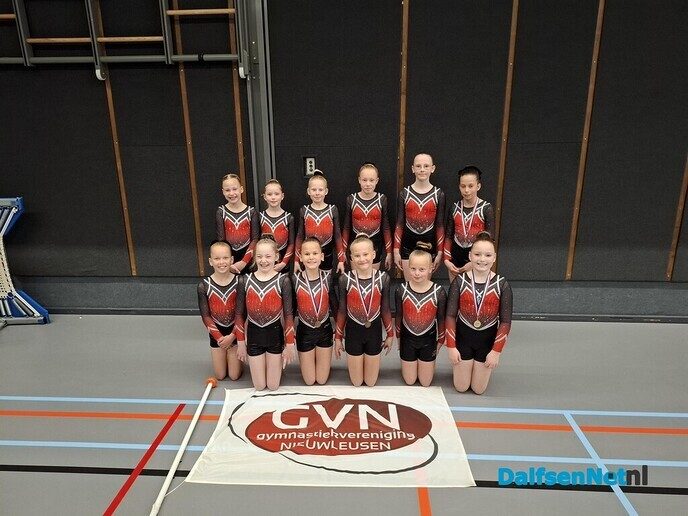 Jeugd turnsters GVN slaan toe. - Foto: Ingezonden foto