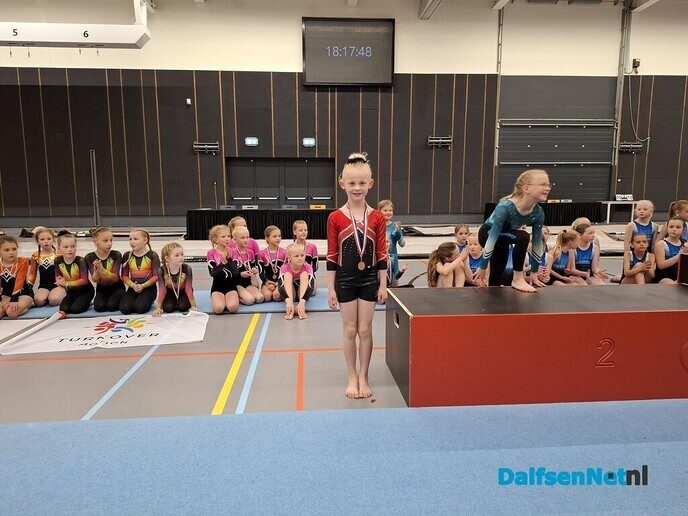 Jeugd turnsters GVN slaan toe. - Foto: Ingezonden foto