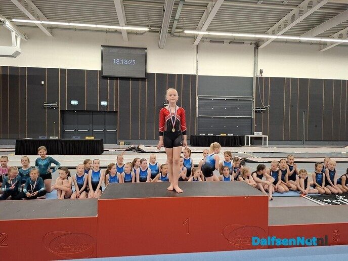 Jeugd turnsters GVN slaan toe. - Foto: Ingezonden foto