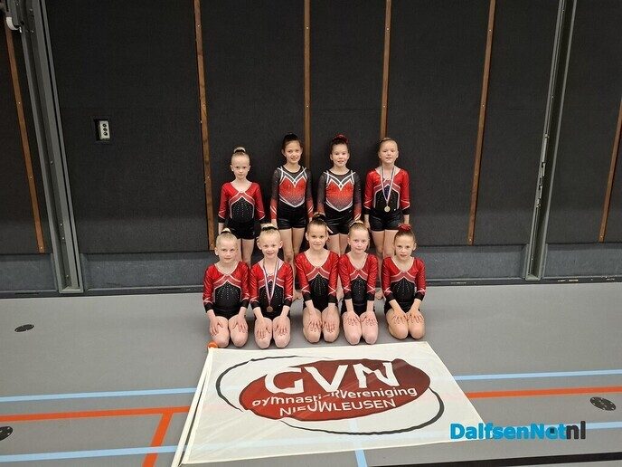 Jeugd turnsters GVN slaan toe. - Foto: Ingezonden foto