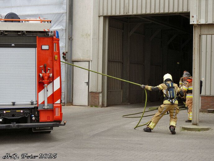 Brandmelding bij Feijen.