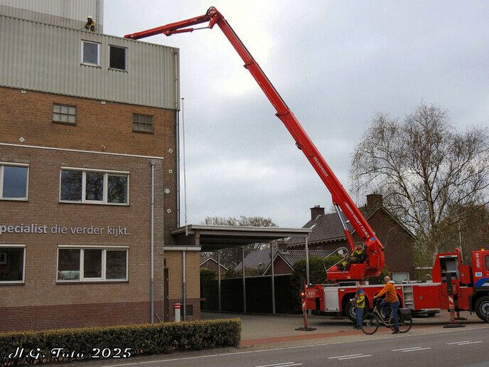 Brandmelding bij Feijen.
