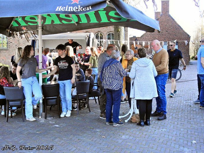 50 jaar jubileum volleybalvereniging Ouvol.