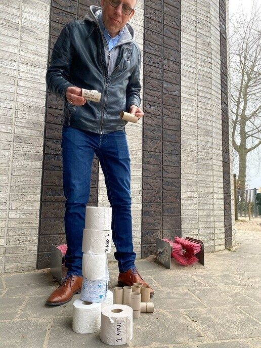 Geslaagde 1 april grap op De Spiegel - Foto: Ingezonden foto