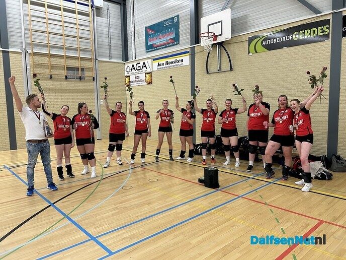 Ouvol dames 3 kampioen! - Foto: Ingezonden foto