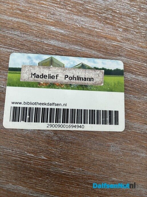 Bibliotheekpas gevonden - Foto: Ingezonden foto