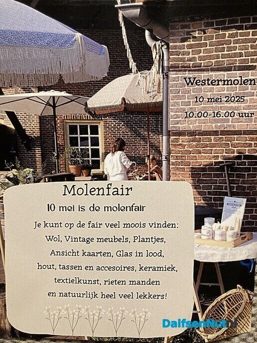 Fair bij de molen Nationale Molendag - Foto: Ingezonden foto