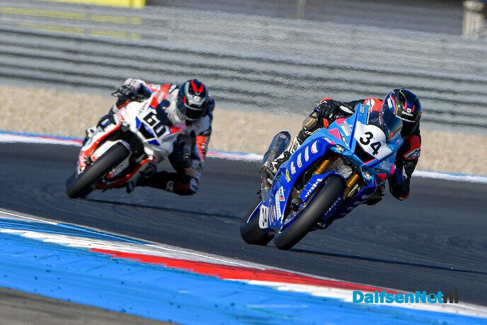 Julian van Kalkeren rijdt START motor naar derde plaats - Foto: Ingezonden foto