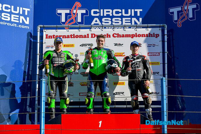 Julian van Kalkeren rijdt START motor naar derde plaats - Foto: Ingezonden foto