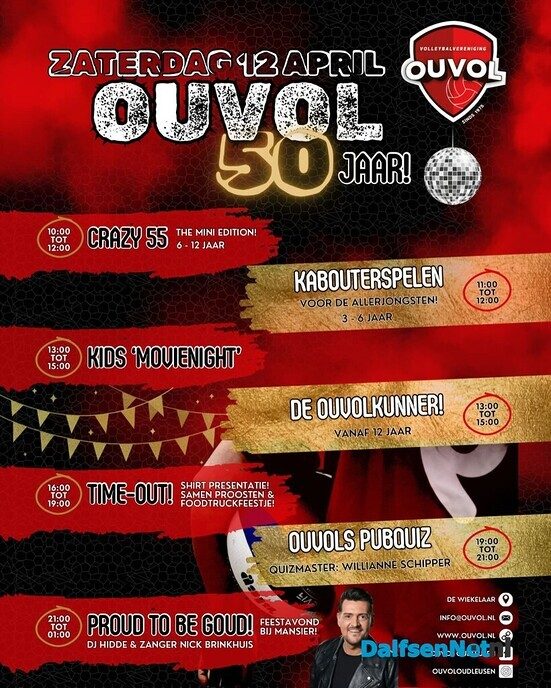 50 jarig jubileum Ouvol - Foto: Eigen geleverde foto