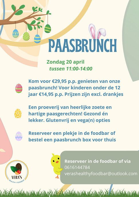 Vera’s paasbrunch