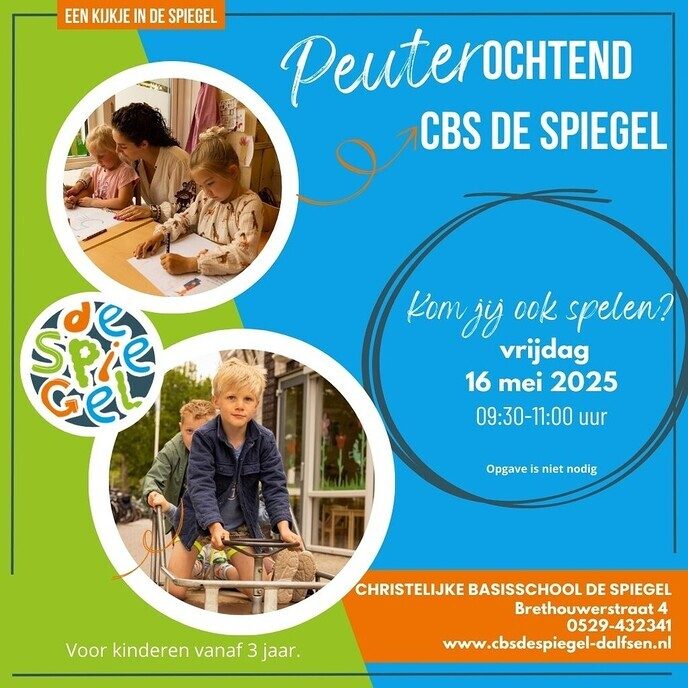 Peuterochtend (geen neuspeuter ochtend)