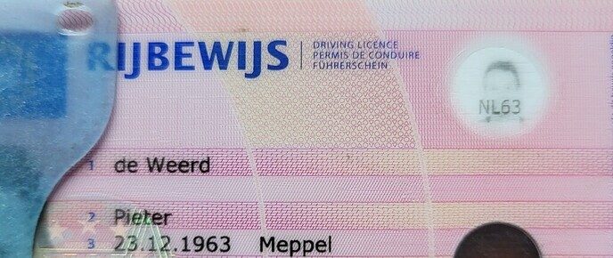 Rijbewijs gevonden - Foto: Ingezonden foto