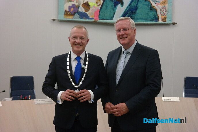 Toespraken bij de installatie van burgemeester Michael Sijbom - Foto: Hans Keesmaat
