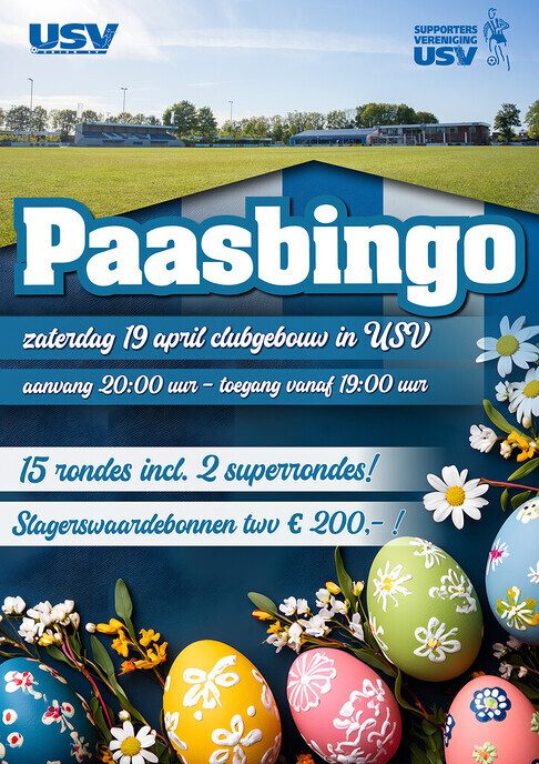 Paasbingo bij USV