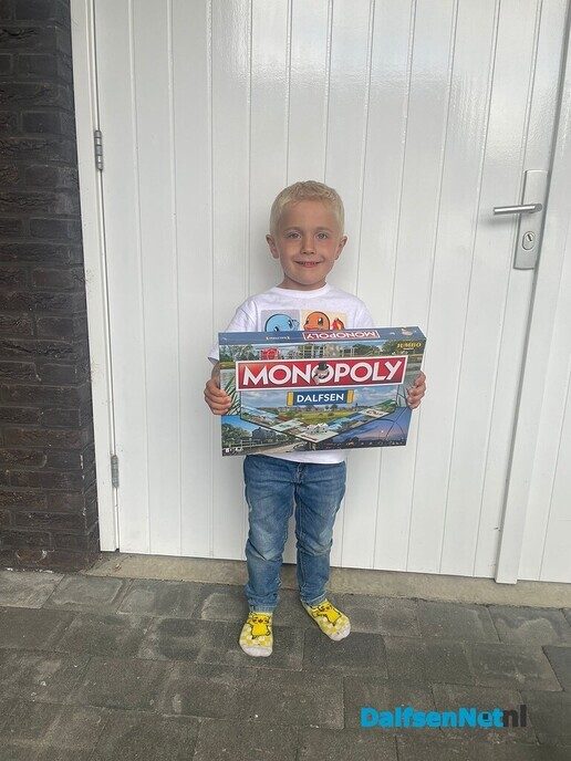 10 winnaars van Dalfser Monopoly - Foto: Ingezonden foto