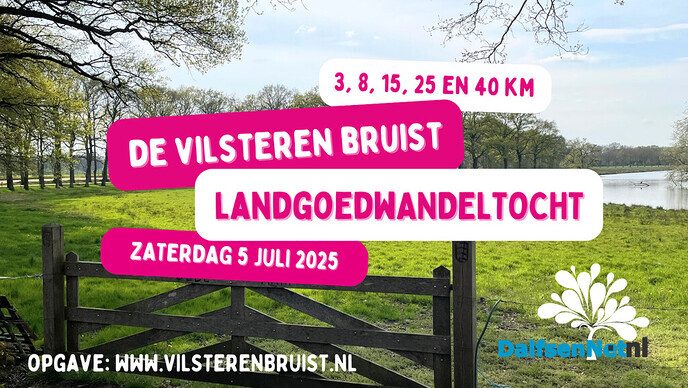 Vilsteren Bruist Landgoedwandeltocht