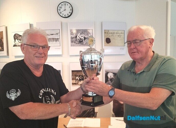 Harrie Onderdijk clubkampioen biljartvereniging De Trefkoele - Foto: Ingezonden foto