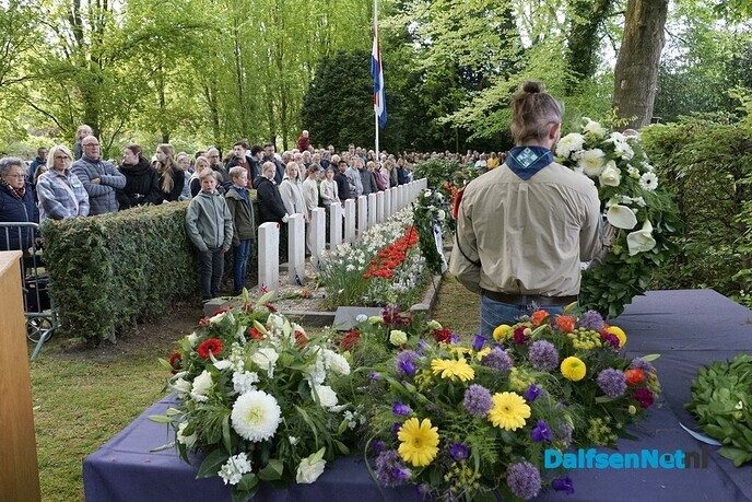Dodenherdenking 4 mei Dalfsen - Foto: Paul Scholten