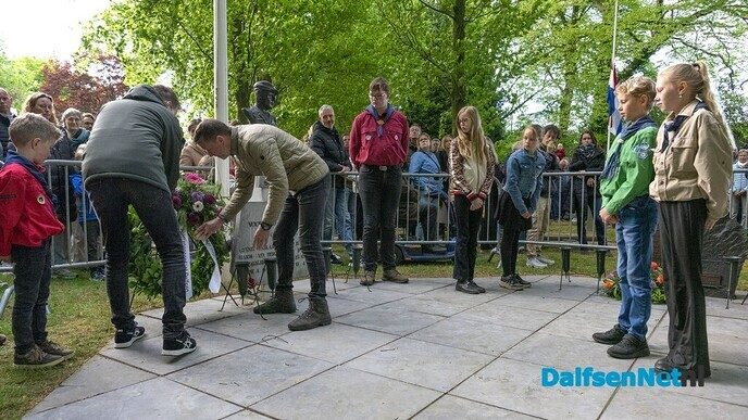 Dodenherdenking 4 mei Dalfsen - Foto: Paul Scholten