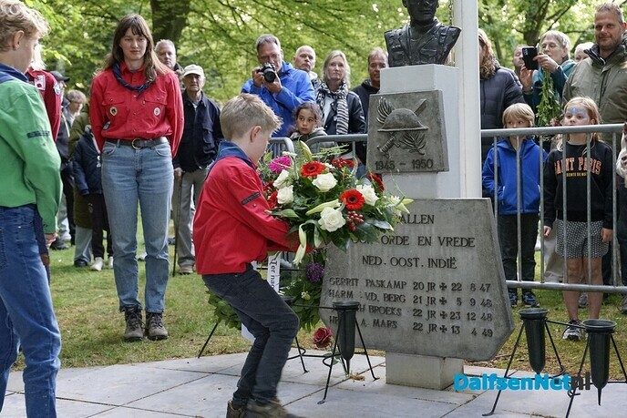 Dodenherdenking 4 mei Dalfsen - Foto: Paul Scholten