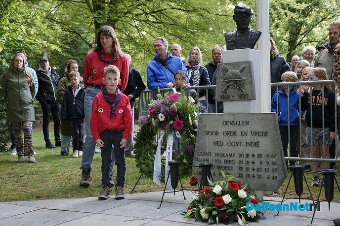 Dodenherdenking 4 mei Dalfsen - Foto: Paul Scholten