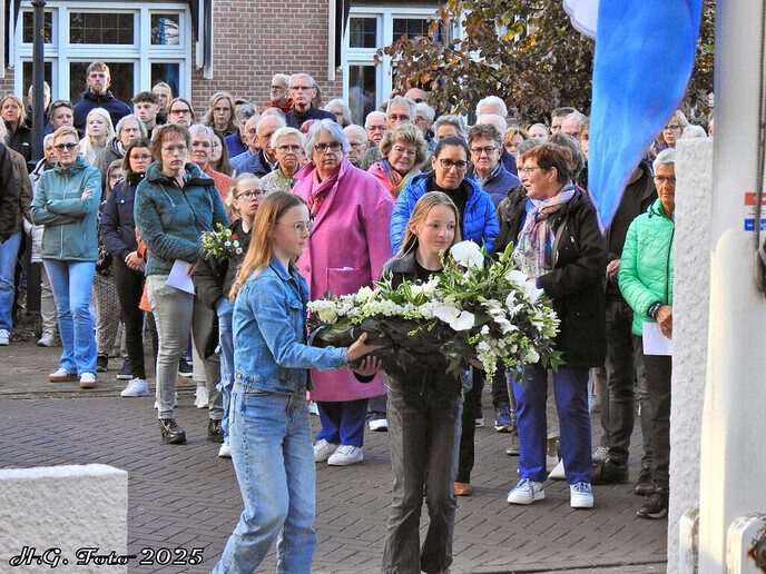 Herdenking 4 Mei Nieuwleusen
