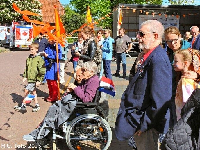 Fietsers komen aan in Oudleusen