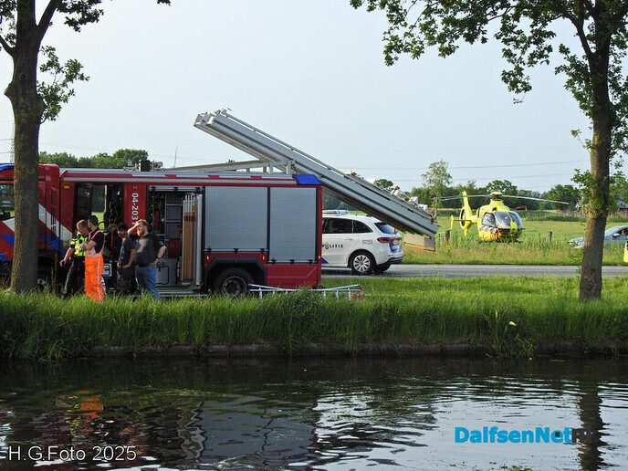 Vrachtwagen schoot water in - Foto: H.G. Foto
