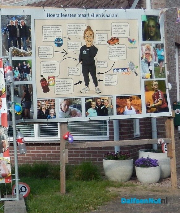 Ellen Klumpie al vieftig