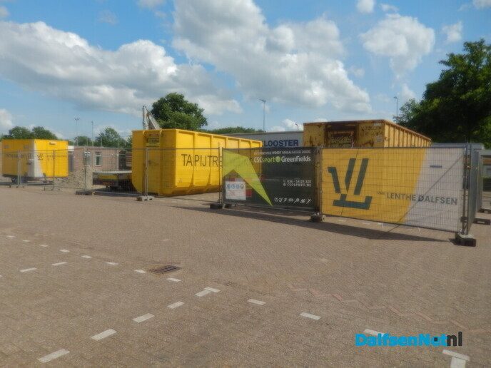 Kunstgrasvelden sportpark Gerner flink onder handen - Foto: Willy