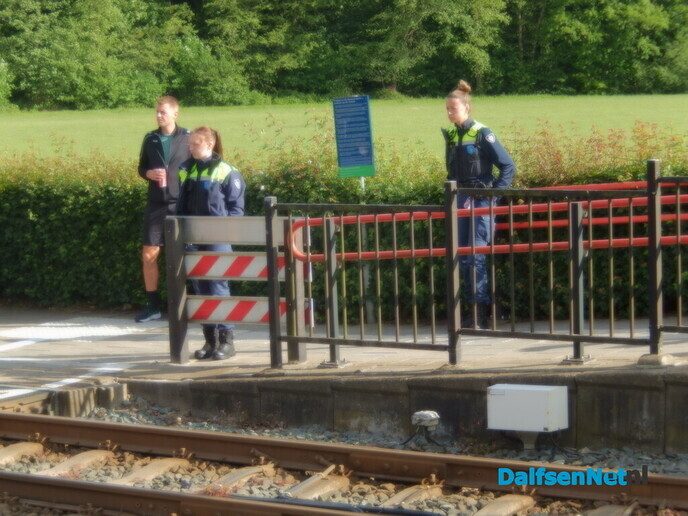 De eerste trein met een hele koppel lopers is vertrokken - Foto: Willy