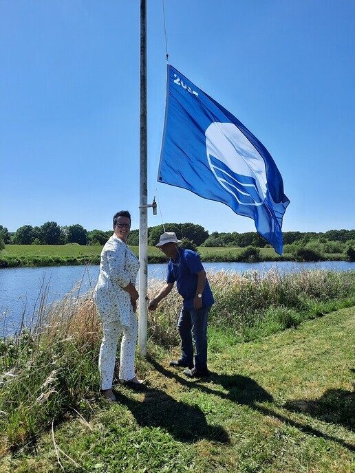 Haven Dalfsen ontvangt Blauwe Vlag - Foto: Gemeente Dalfsen
