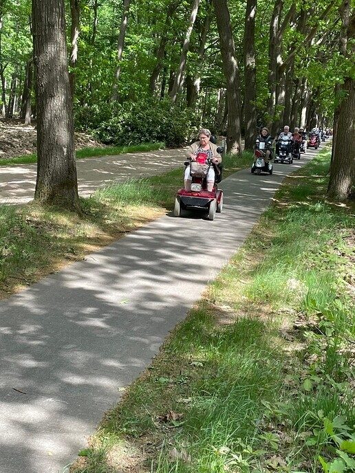 Scootmobieltocht Saam Welzijn - Foto: Ingezonden foto