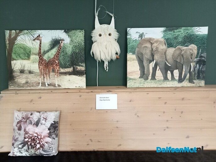 Geweldige kunstpresentatie Brugstede - Foto: Wim