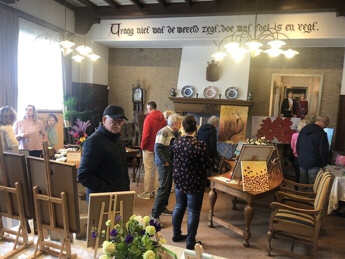 Kunst- en cultuurweekend trekt ook in Nieuwleusen veel publiek - Foto: Hans Keesmaat