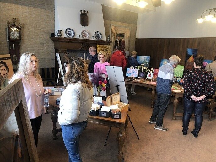 Kunst- en cultuurweekend trekt ook in Nieuwleusen veel publiek - Foto: Hans Keesmaat